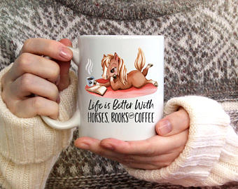 Life Is Better Equine Mug